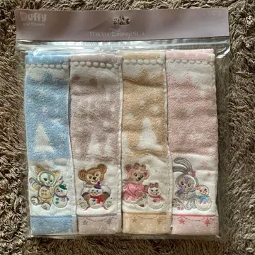 더피앤프렌즈 미니 타월 4개 세트