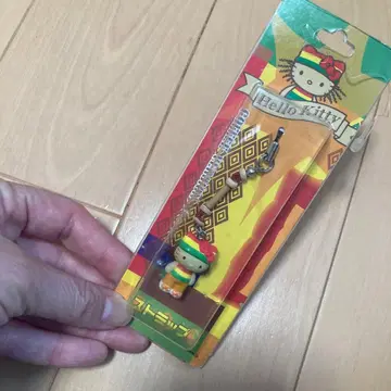 헤이세이 레트로 키티 커피 버전 족쇄 스트랩