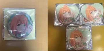 학원 아이돌 마스터 시운 세이카 홀로그램 캔뱃지 하트 캔뱃지