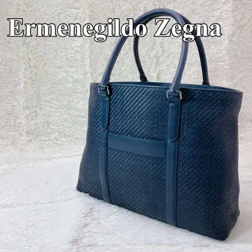 [새상품급] Ermenegildo Zegna 제냐 가죽 토트백