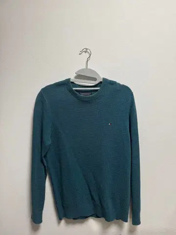 타미힐피거 리브 긴팔 스웨터 틸