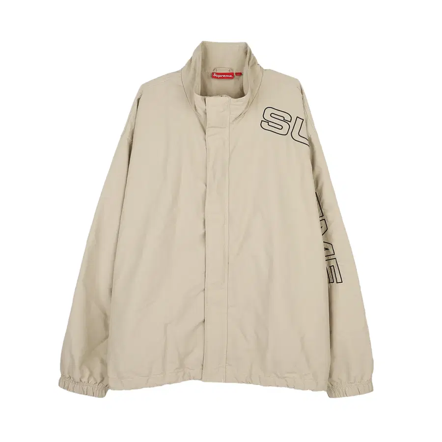 [XXL] Supreme 字母刺绣运动夹克 沙色 - 23FW