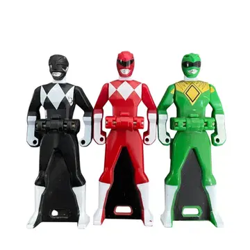 레인저 키 3개 세트 공룡전대 쥬렌쟈 슈퍼 전대 변신 아이템