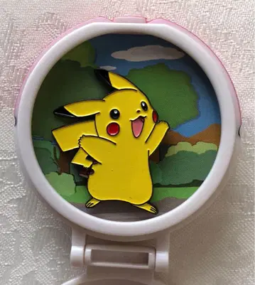 포켓몬 몬스터볼 배지 DX 에메랄드 피카츄 레어 레트로