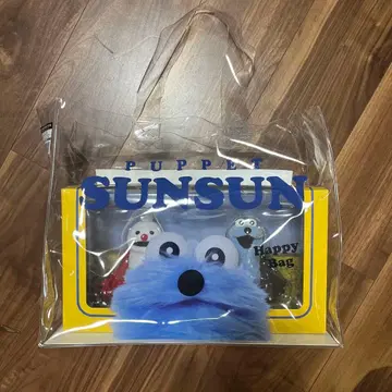 순순 세븐일레븐 한정판 피규어 해피 백 퍼펫 순순