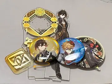 원신 종려 타르탈리아 호두 굿즈 세트