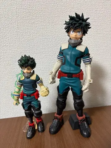 나의 히어로 아카데미아 데쿠 피규어 2개 세트 [상자 없음]