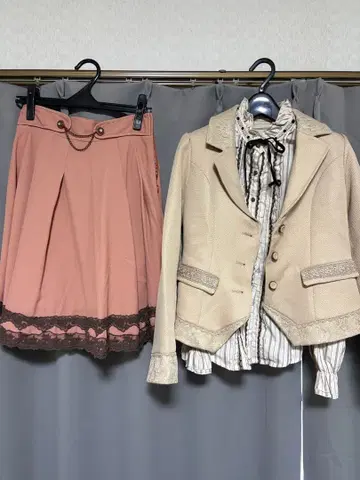 axes 입학식 블라우스 포함 3종 세트