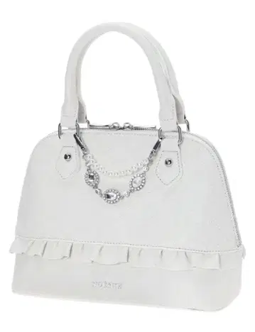 NOEMI 노에미 모노그램 엠보싱 2WAY 핸드백 화이트