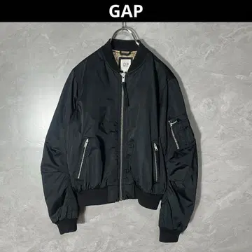 GAP MA-1 충전솜 자켓 XXS 갭 블랙 짧은 기장 올드 y2k