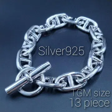 체인 당크레 앵커 체인 팔찌 인기 실버 은