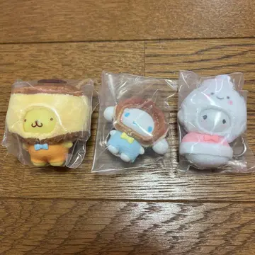 치비토모 코기뮨 시나모롤 폼폼푸딩 화과자 눈의 정령 세트