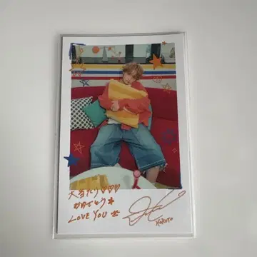 요시노 기타토 폴로라이드풍 카드 시크릿