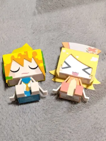 굿즈 복권 카가미네 린 렌 그래픽 피규어 2개 세트