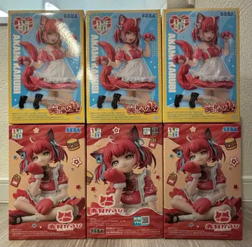 아카미 카루비 쵸코노세 프리미엄 피규어 2종 6점 세트