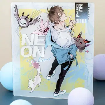 neon carnival nu 카니발 아크릴 아트 보드