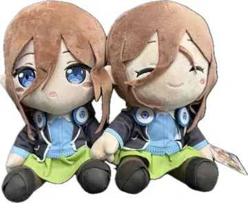 [5등분의 신부] BIG 봉제 인형 나카노 미쿠 2종 세트