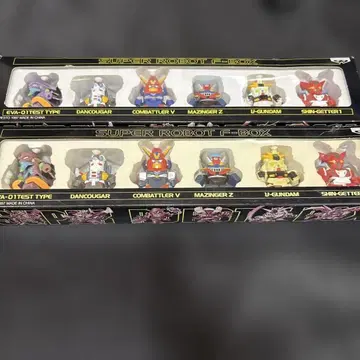 [레어] 슈퍼로봇대전F 태엽 인형 피규어 6체 세트 x 2개