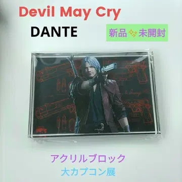 미개봉 새상품 데빌 메이 크라이 단테 아크릴 블록 대형 캡콤전