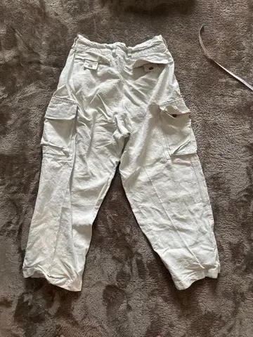 outil 카고 팬츠 사이즈 3 화이트
