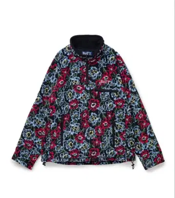 [ 가격 인하 ] BOTT 플리스 풀오버 꽃무늬