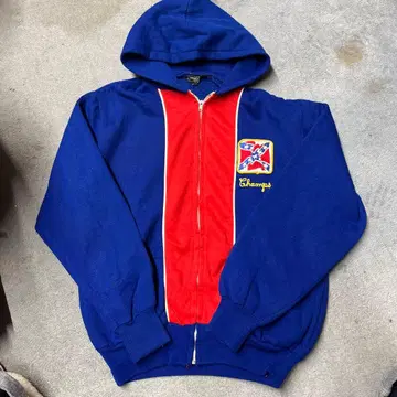 빈티지 지퍼 후드티 60년대 구제 의류 USA