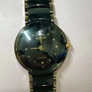 라도 RADO 다이아스타 쿼츠 손목시계 정가 178,000엔 배터리 방전