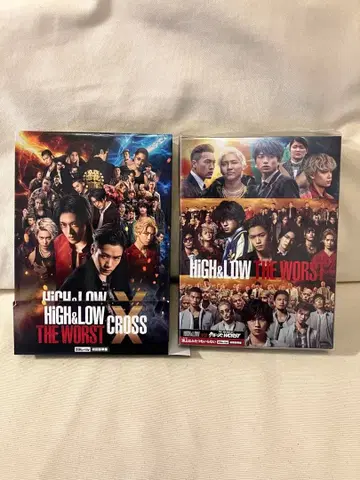 HiGH&LOW THE WORST & CROSS 세트 블루레이 초회반