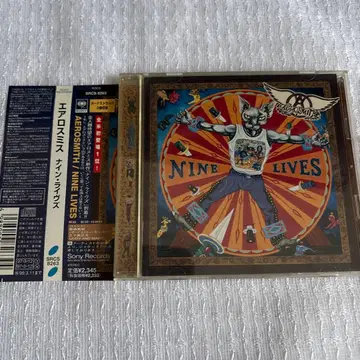 Aerosmith Nine Lives SRCS-8263 오비 포함