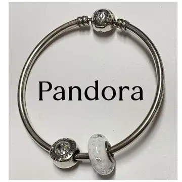 판도라 실버 팔찌 & 참