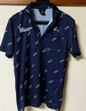 오클리 골프 셔츠 L 네이비