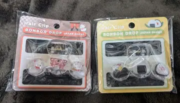 쿠리아 봉봉 드롭 헤어 클립 2개 세트