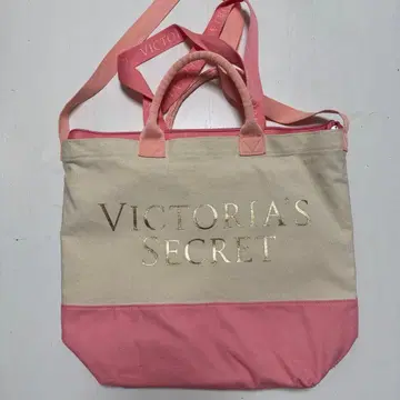 Victoria's Secret 토트백 베이지 핑크