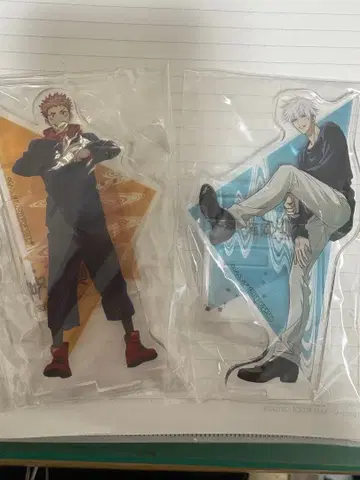 주술회전 고죠 사토루 이타도리 유우지 아크릴 스탠드 세트 특전