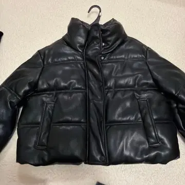 [ 새상품급 ] GAP 가죽 다운