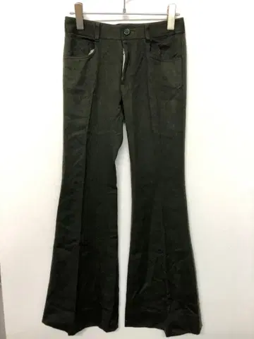 ZIG ZAG 일본제 일본산 아메카지 히피 구제 의류 울 플레어 팬츠