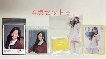 노기자카46 이노우에 나기 노기BOX 아크릴 스탠드 모바카 우표풍 키링