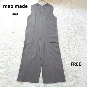 마오메이드 새상품급 스트레치얀 살로펫 빅포켓 오버롤