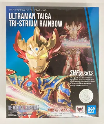 반다이 S.H.Figuarts 울트라맨 타이가 트라이스트리움 레인보우