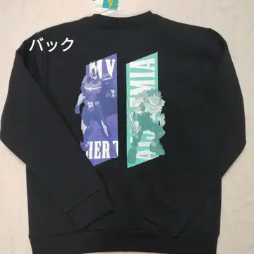 히로아카 트레이닝복 데쿠 올마이트 스티커 포함 블랙