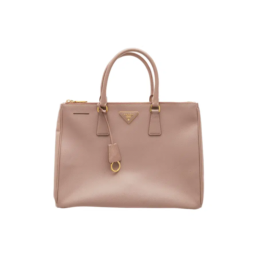 普拉达 Saffiano Lux 托特包