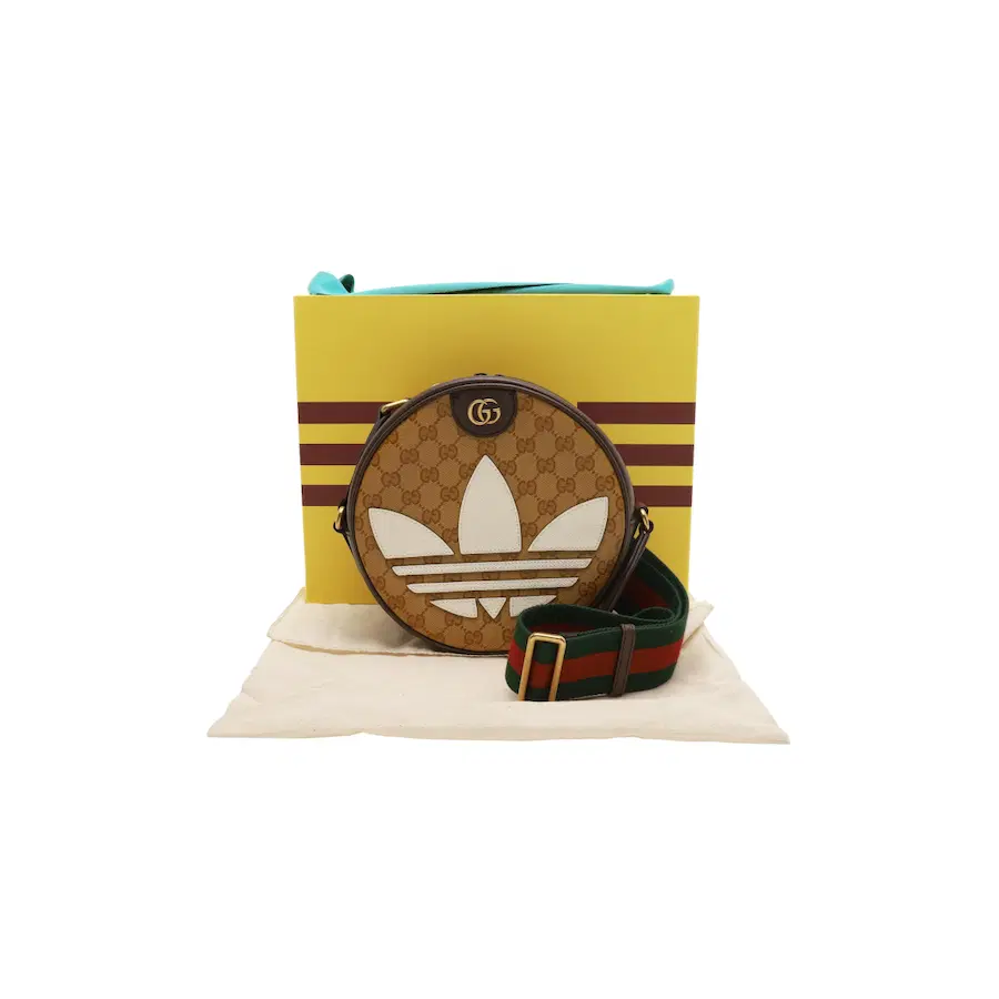 Gucci x Adidas OPHIDIA 单肩包