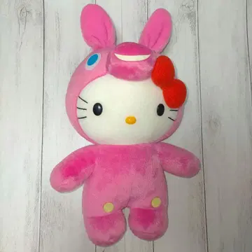 헬로키티 x Rody 봉제 인형 미개봉 핑크