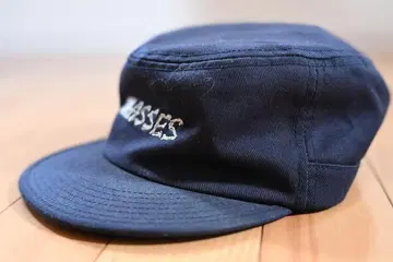 MASSES 마시스 브랜드 로고 T/C 트윌 워크캡 네이비