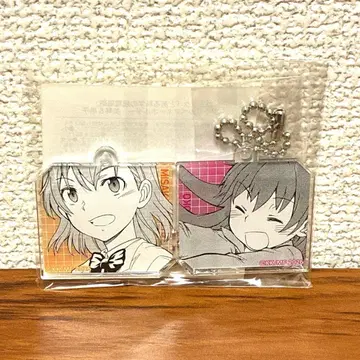 어떤 과학의 초전자포 레일건 오노덴 아크릴 페어 키링 미코토&쿠로코