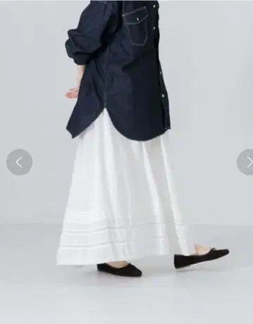 카구레 레이스 사용 모달 루이지 스커트