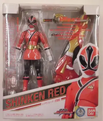 반다이 S.H.Figuarts 사무라이전대 신켄저 신켄레드 시바 카오루