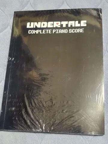 미개봉 새상품 언더테일 Undertale 컴플리트 피아노 악보