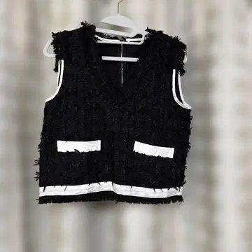 DOS DIOSAS 블랙 베스트 사이즈 38