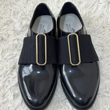 새상품급 템퍼레이트 로퍼 레인슈즈 리본 신발 레인슈즈 눈 방수